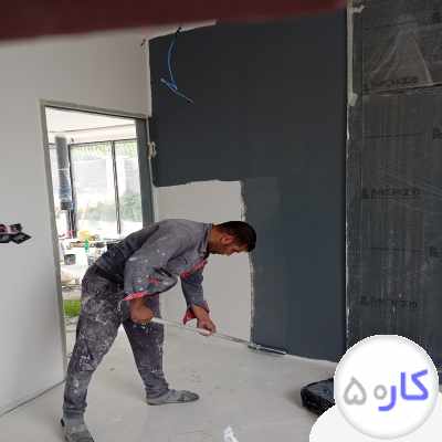نقاشی وپتینه ی ساختمان نظام دوست