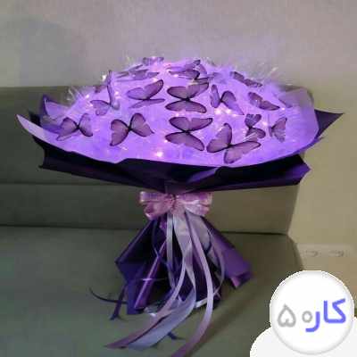 دسته گل پروانه ای 