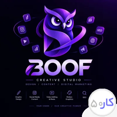 عکس آگهی طراحی کارت ویزیت لوگو کاتالوگ