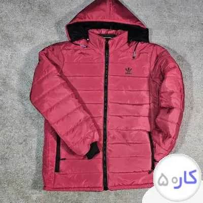 کاپشن بادی زرشکی مردانه مدل Arshan