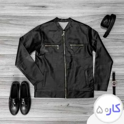 کاپشن چرم مردانه مدل SERGIO ویژه