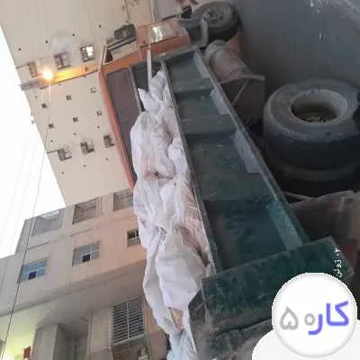 حمل نخاله ساختمانی بندرعباس باخاور