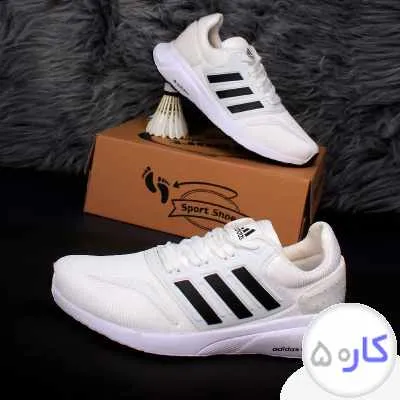 کفش مردانه adidas مدل Rezi سفید مشکی