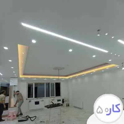 سیم کشی هالوژن ریسه نورمخفی لاین نوری