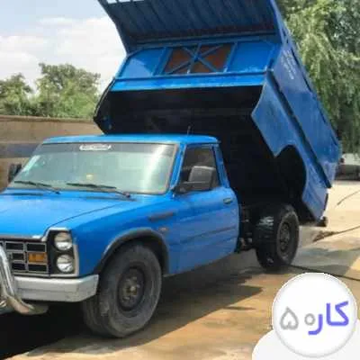 حمل بار با نیسان کمپرسی ماسه و نخاله و ...