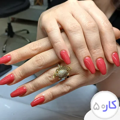 عکس آگهی خدمات کاشت ناخن در شیراز