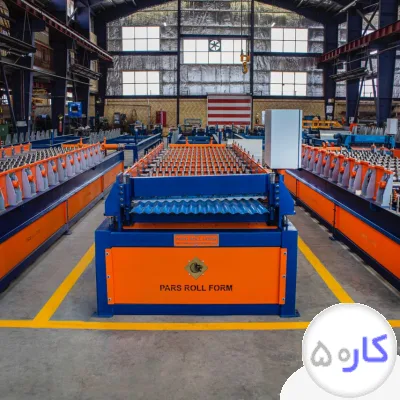 فروش انواع دستگاه تولید ورق کرکره شیروانی 