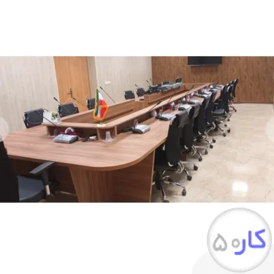 میز کنفرانس اداری ام دی اف
