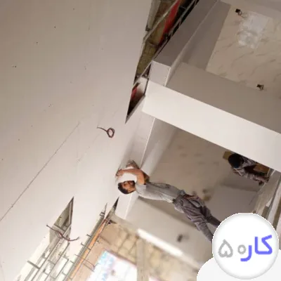 بازسازی  دکوراسیون دکوراتیو کناف تایل و..نقاشی ساختمان