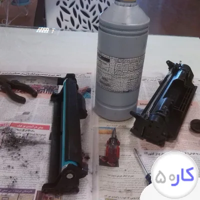 عکس آگهی شارژ کارتریج و تعمیر پرینتر (در محل)